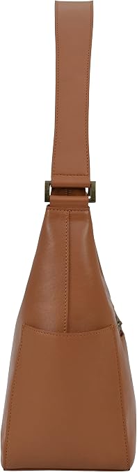 Anuschka Women's Women's Original Hand-painted Genuine Vegetable Tanned Leather Classic Hobo With Side Pockets Classic Hobo With Side Pockets