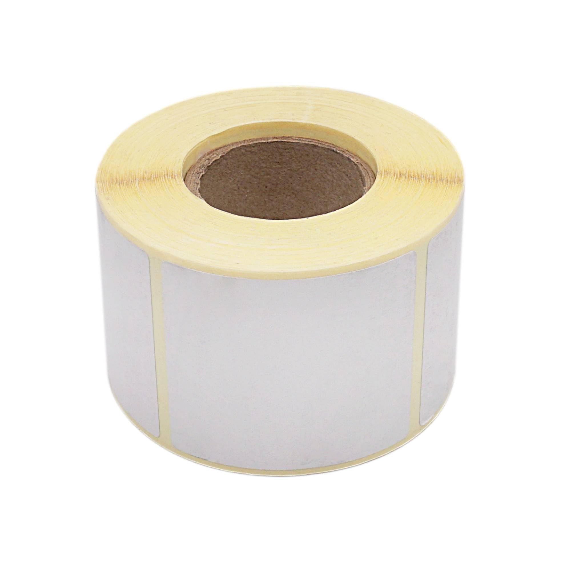 SKIR'CO Etichette termiche dirette 52 x 60 mm, adesive permanenti, rettangolari, per stampanti termiche, 2500 pezzi