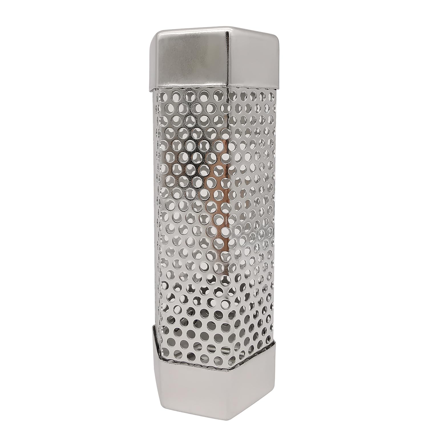 Caja de tubo de humo para parrilla de pellets, tubo generador de ahumador frío de acero inoxidable 304, 2.5 horas de ahumado en caliente o frío, hexagonal de 6 pulgadas, paquete de 2 2