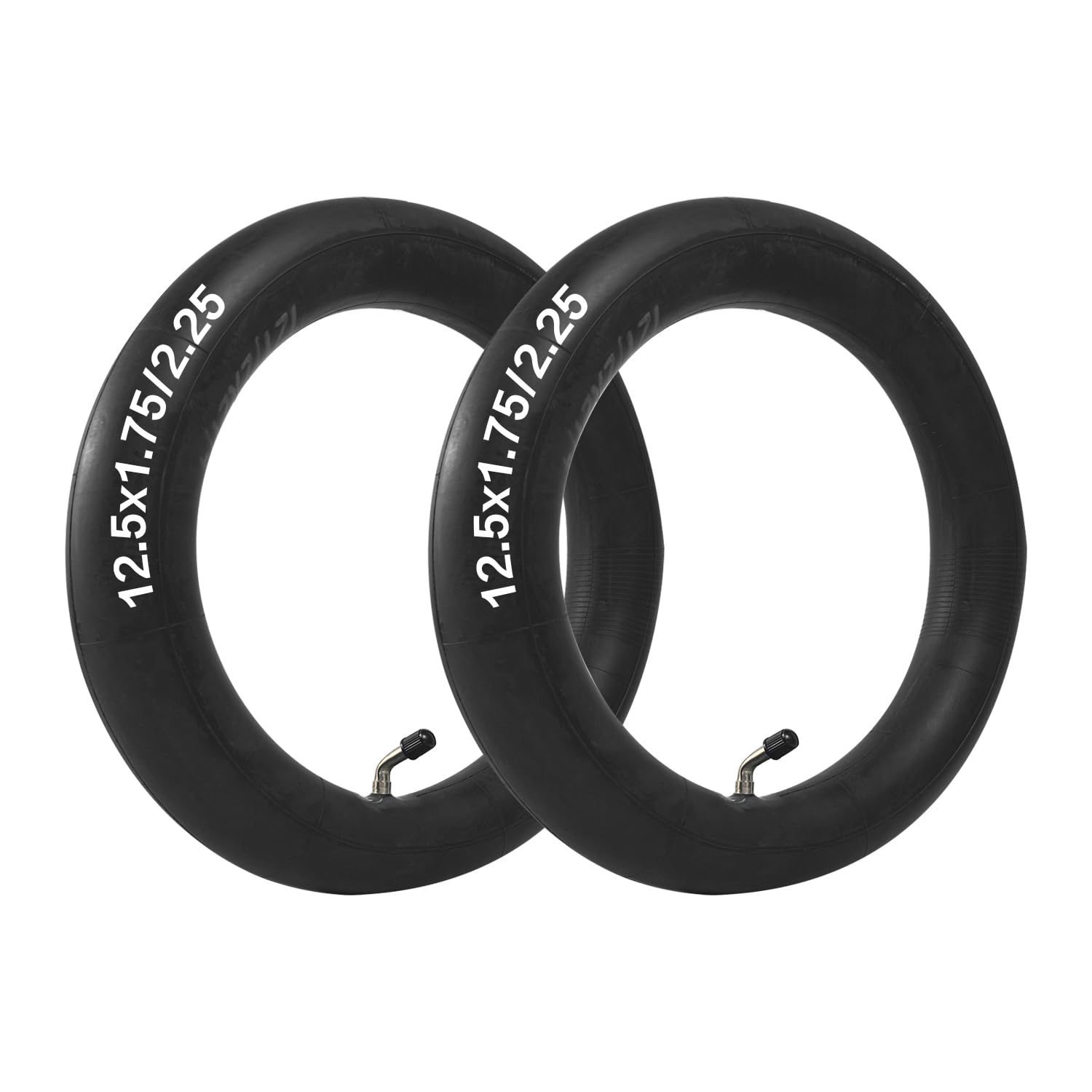View 1 of 2 Pack 12.5 x 2.25 Inner Tube, 12 1/2 x 2 1/4 Replacement Inner Tube