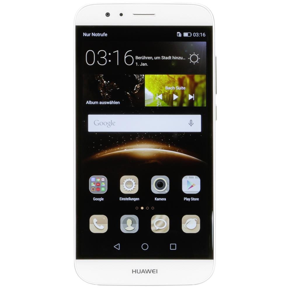 Huawei Smartphone RIO-L01 GX8 Mystic 14 cm (5,5 Zoll) Smartphone (4G) silber