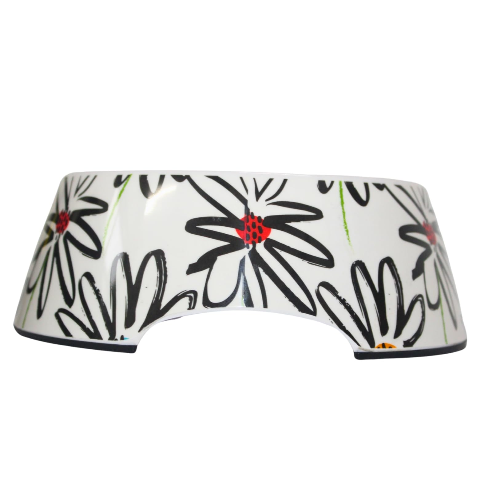 emily pets Printed Melamine Dog Food Bowl, Non Skid Base,Anti-Slip Pet Feeder Bowls, Pet Water & Food Bowl For Dogs And Cats 800Ml (Flower Design),?21 cm,H_7 cm,W_21 cm (B0CHJSPLLK) Amazon Price History, Amazon Price Tracker