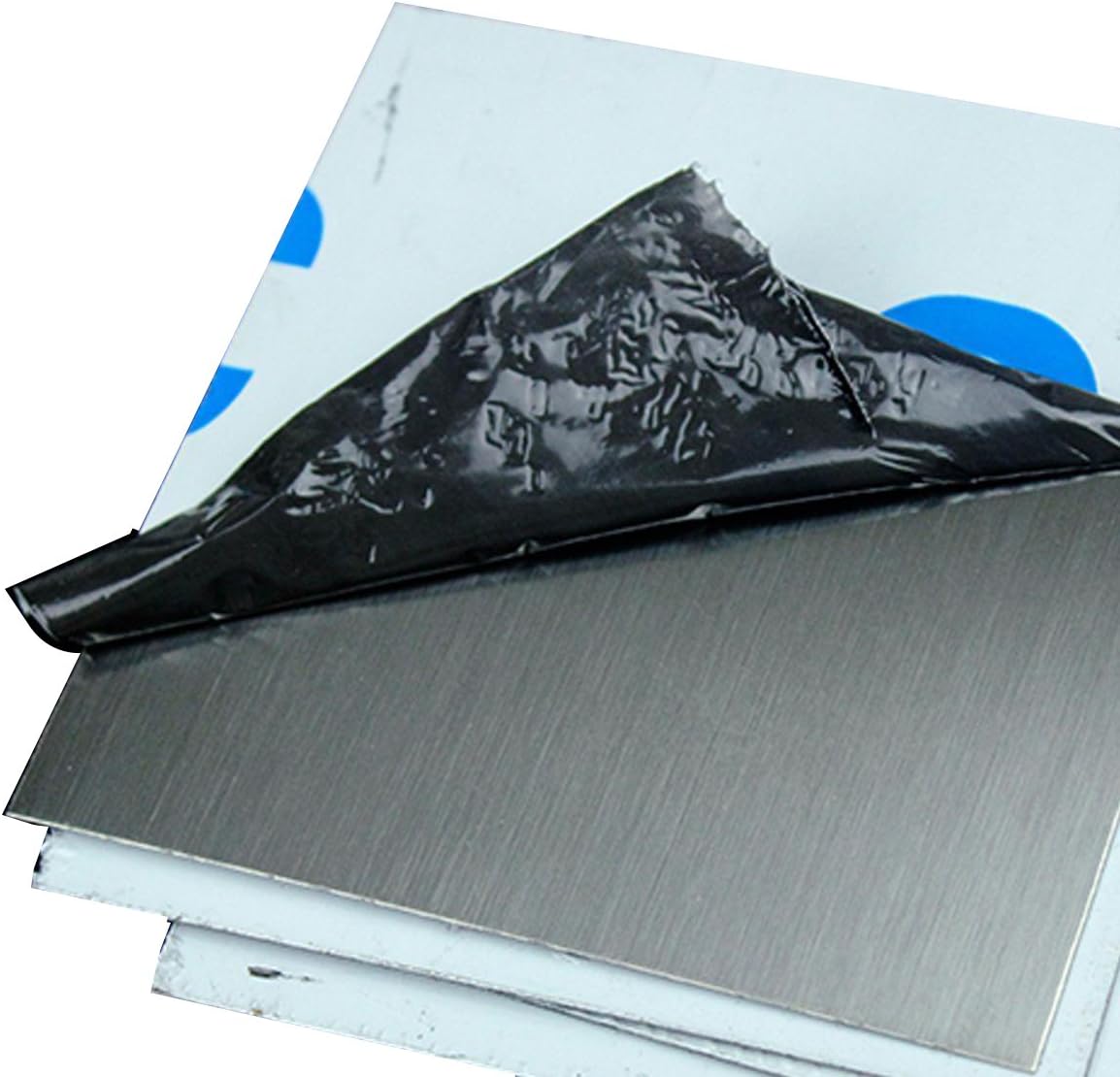 Yodaoke 3mm x 5" x 5" 304 Stainless Steel Fine Polished Plate Sheet