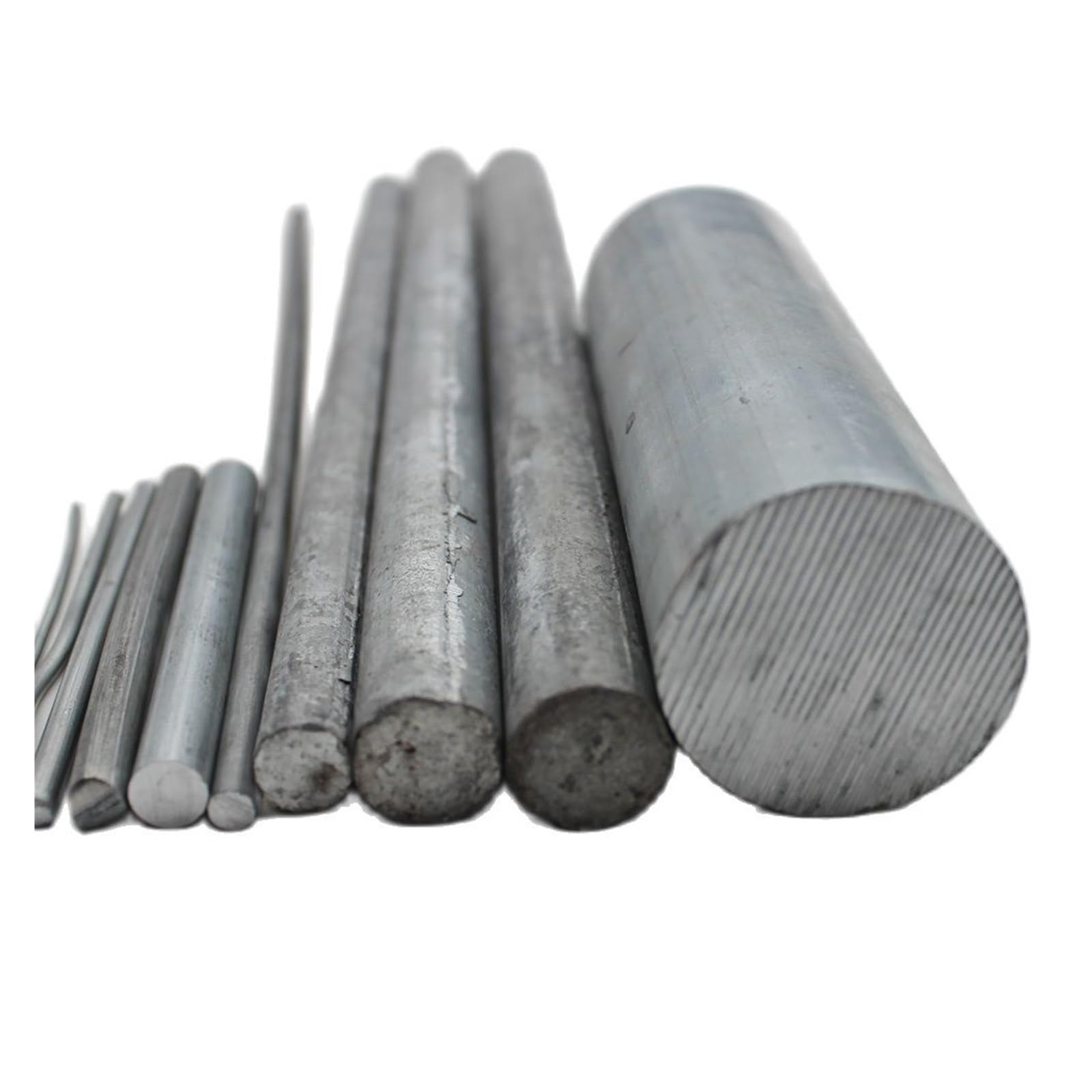 RAHBI Zinkstab, massiver Rundstab, galvanisierte Anodenelektrode, Durchmesser 2 mm bis 55 mm leisurely (Size : Length 500mm 1pc_16mm)
