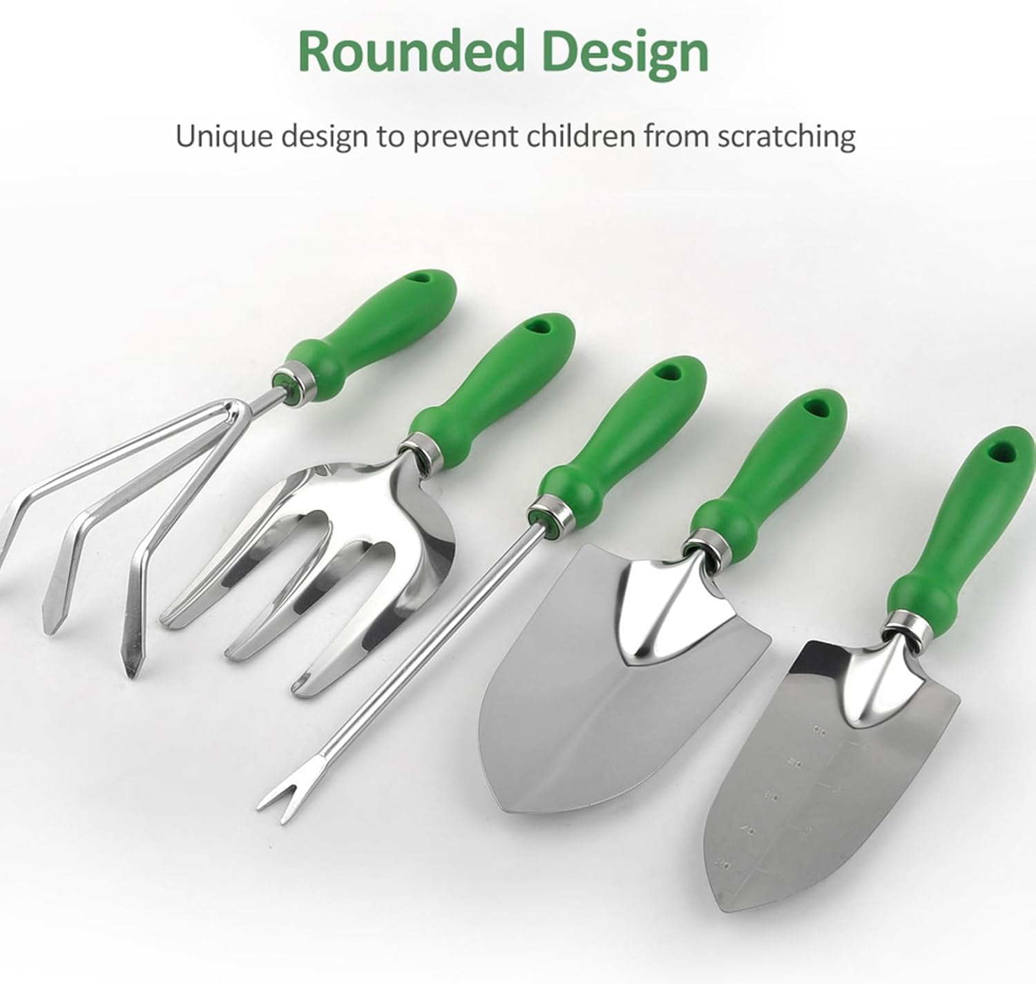 Garden Tool Set Outdoor Heavy Duty Gardening Work Set with Ergonomic Handle and Tool Storage Bag