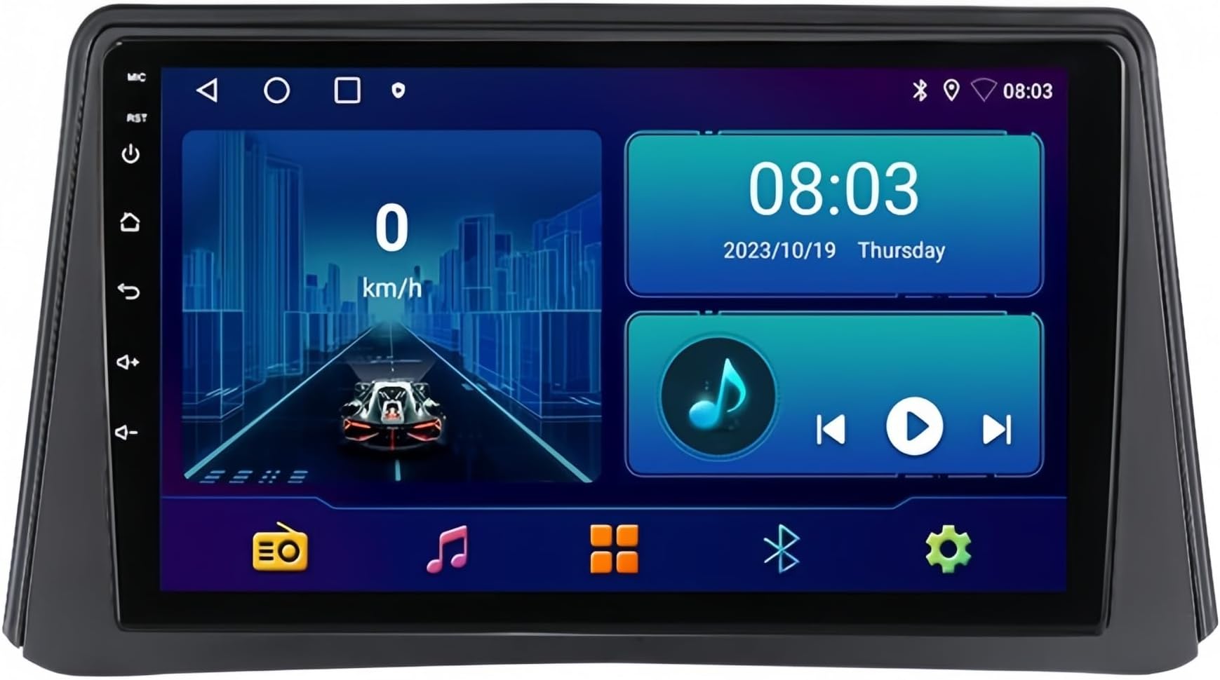 2 Din Android GPS WIFI 4G 9 Inch Touch Screen for BUICK Encore for Opel for Vauxhall for Mokka 2013-2018 Maps Navigation(4 Core 2+32GB)