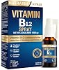 Nutraxin Vitamin B12 Spray 1000 µg Methylcobalamin, High Absorption, Vegan Compatible, Oral Supplement Food, 15 ml