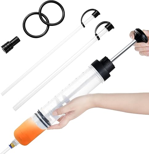 Bomba extractora de aceite - Extractor de líquidos manual de 500 cc, bomba de aceite multifunción para automóvil, bomba de transferencia de