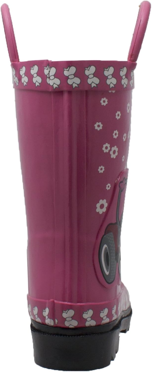 Light-Up Outsole - Easy On Off, Durable for Gardening, Fishing, Farming, Playing, Black