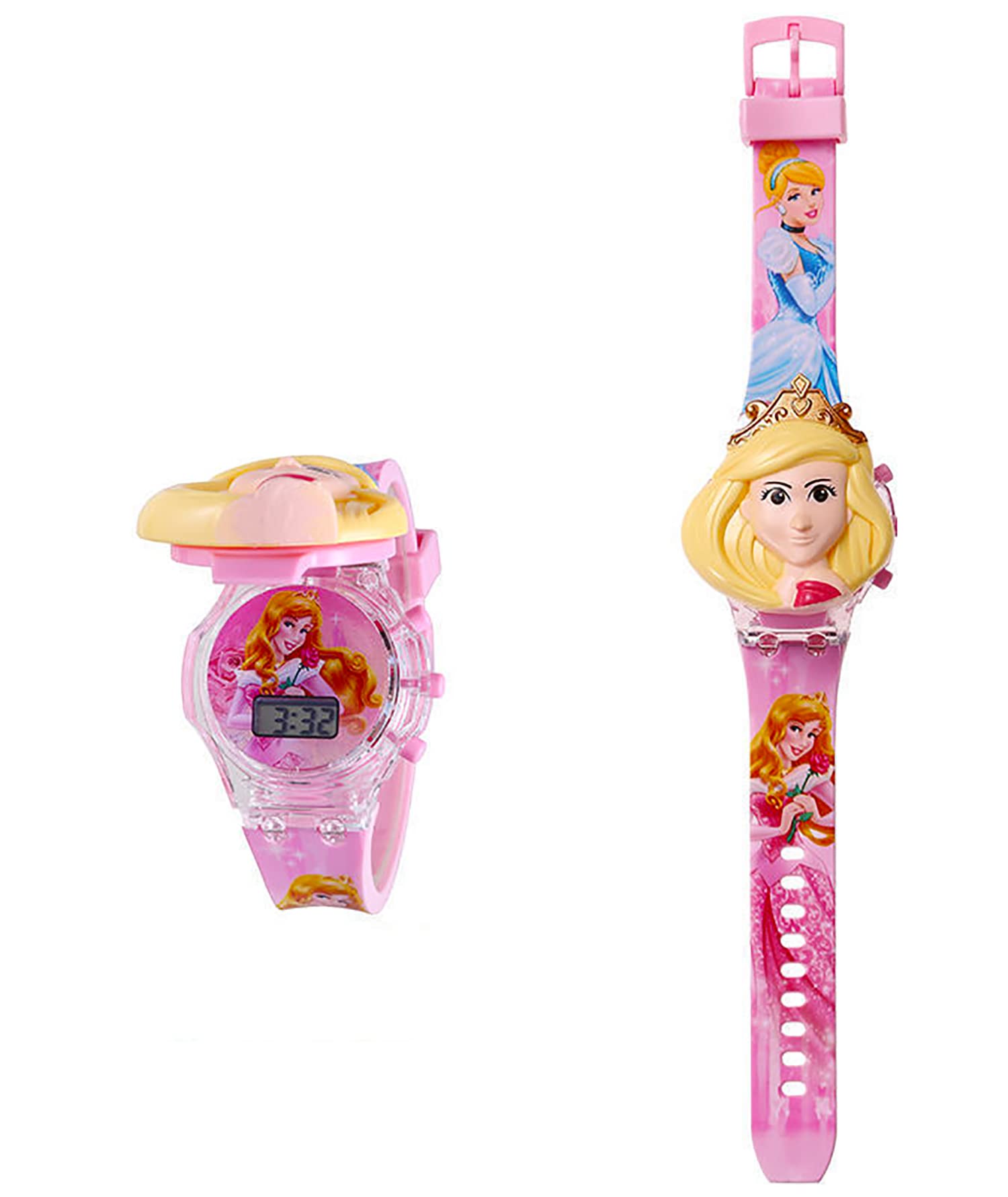 NV12 Collections Digital Dial Music Play & Glowing Light Cartoon Cap Cover Watch for Girls Age:3-10 Years (B0CKLBK1YW) Amazon Price History, Amazon Price Tracker