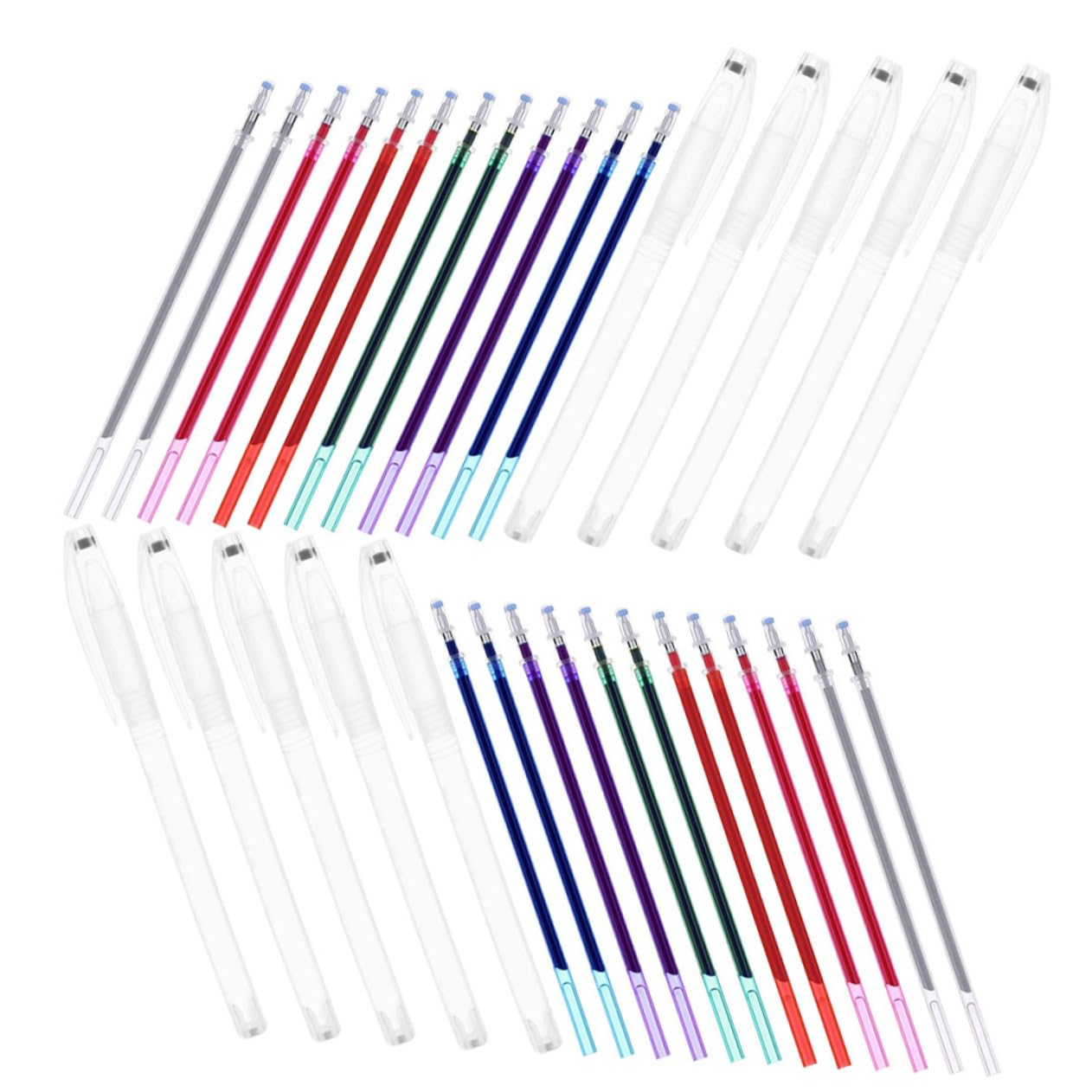 STOBOK 10sätze Wasserlösliche Stoffmarkierstifte Für Stifte Mit Farben Und Hüllen Für Quilting Und Zeichnungen Ergonomisches Design Für Präzise Anwendung