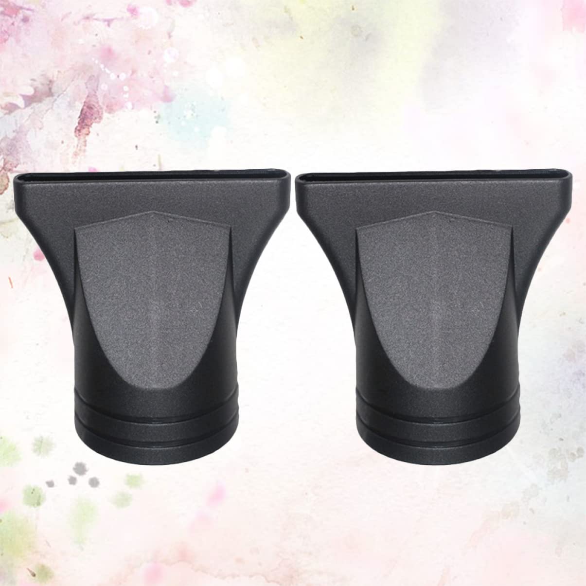 KALLORY 10pcs High Temp Resistant Air Duct Nozzles 4.35-4.5cm Hair Dryer Diffuser Attachment for Air Dryer Hair Styling Tool