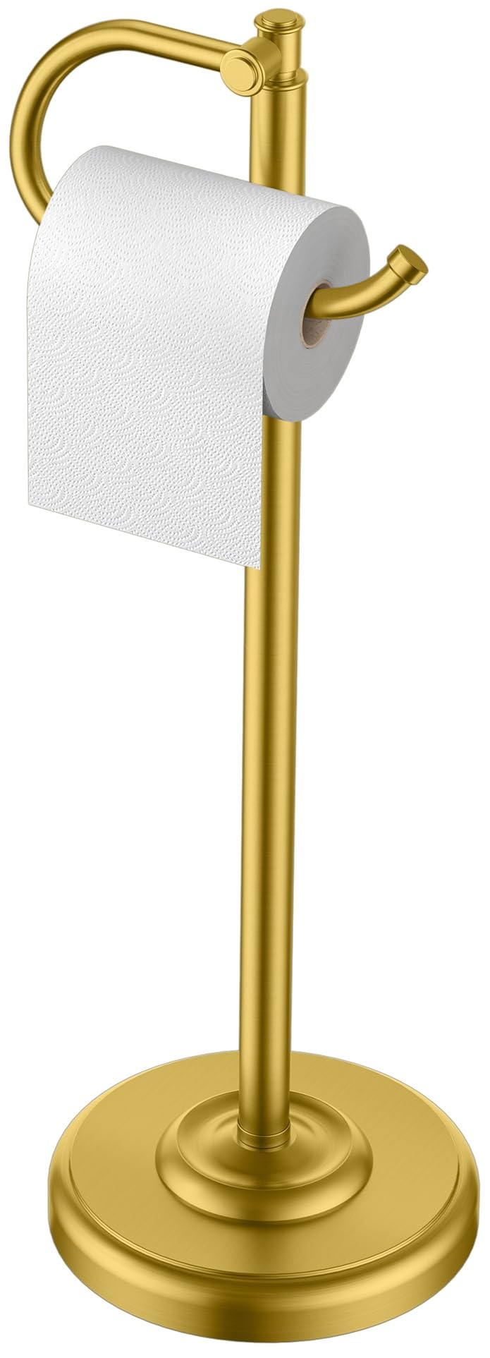 FORIOUS Toilet Paper Holder Stand, Vintage Freestanding Tissue Roll Holder — Amazon image 13