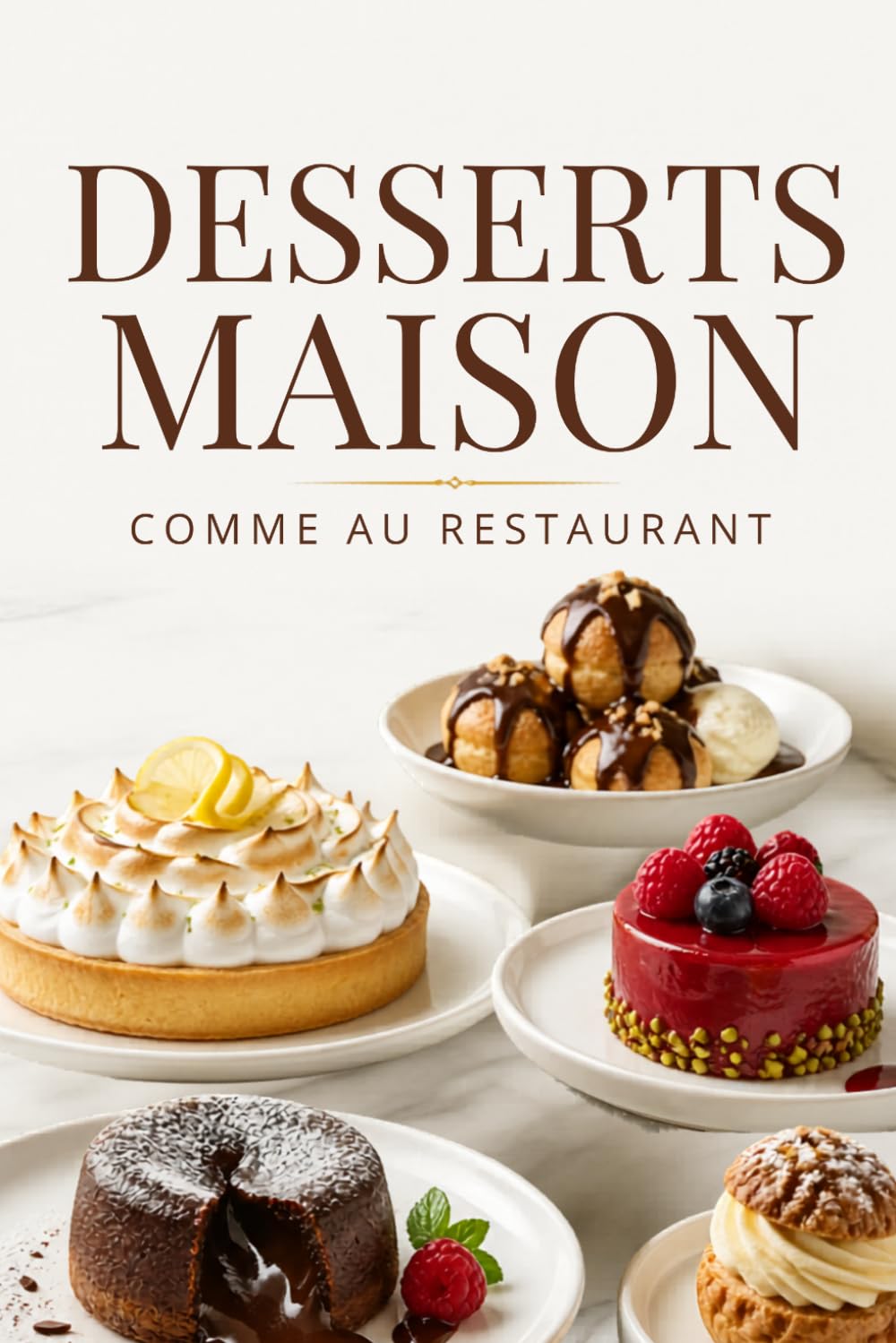 DESSERTS MAISON COMME AU RESTAURANT: Des recettes bluffantes faciles à réaliser