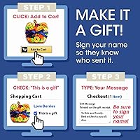 Vista 6 de Cesta de regalo de frutas secas – Surtido de frutas secas gourmet, bandeja de regalo convertible al tazón, cestas de frutas secas, regalos