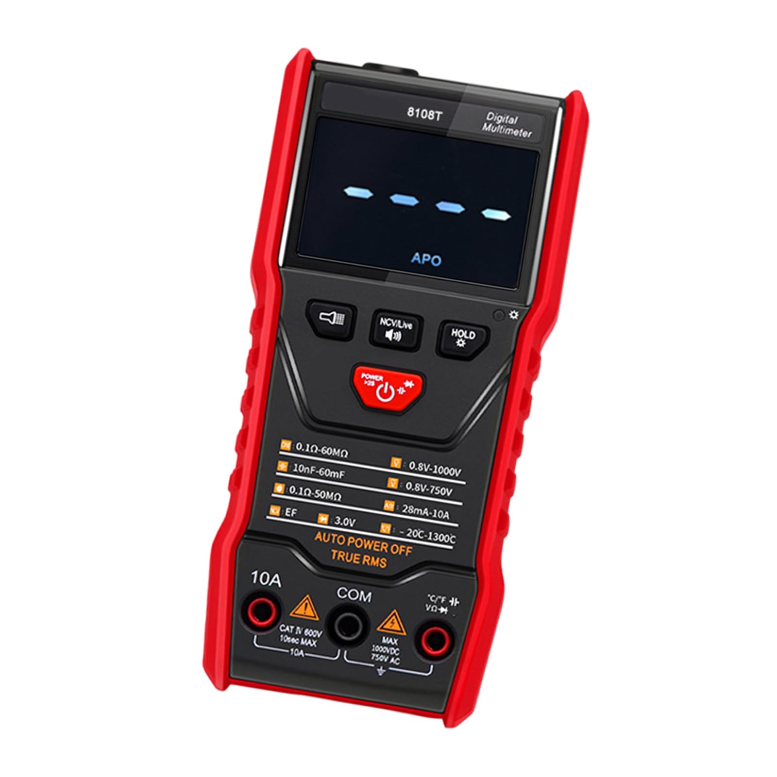 Portable Thai Voice Multimeter Lightweight Electrical Tester Offering Reliably Readings for Automotive and Home Repairs Diagnostic Tool