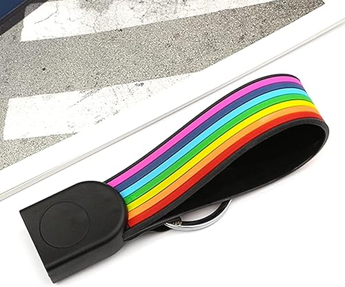 Vista 24 de Funda para llavero con accesorios para Mini Cooper F54 Clubman 55 F56 F57 F60 Countryman hasta 2023 Union Jack en forma de U Oro