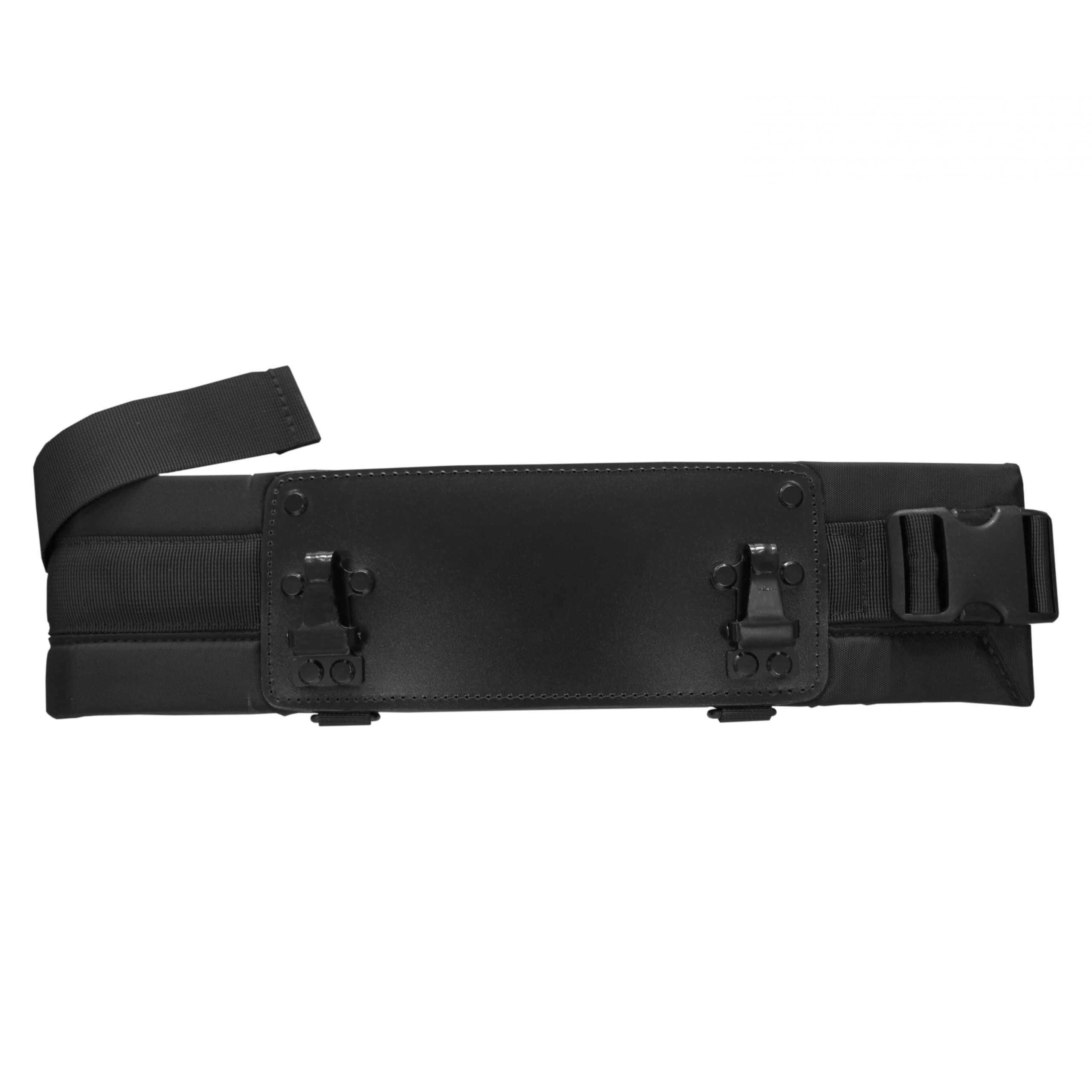 Cinturón para radiocontrol de grúa original Scanreco, arnés ajustable ergonómico para mando a distancia, soporte profesional para operadores de grúa, poliéster resistente negro