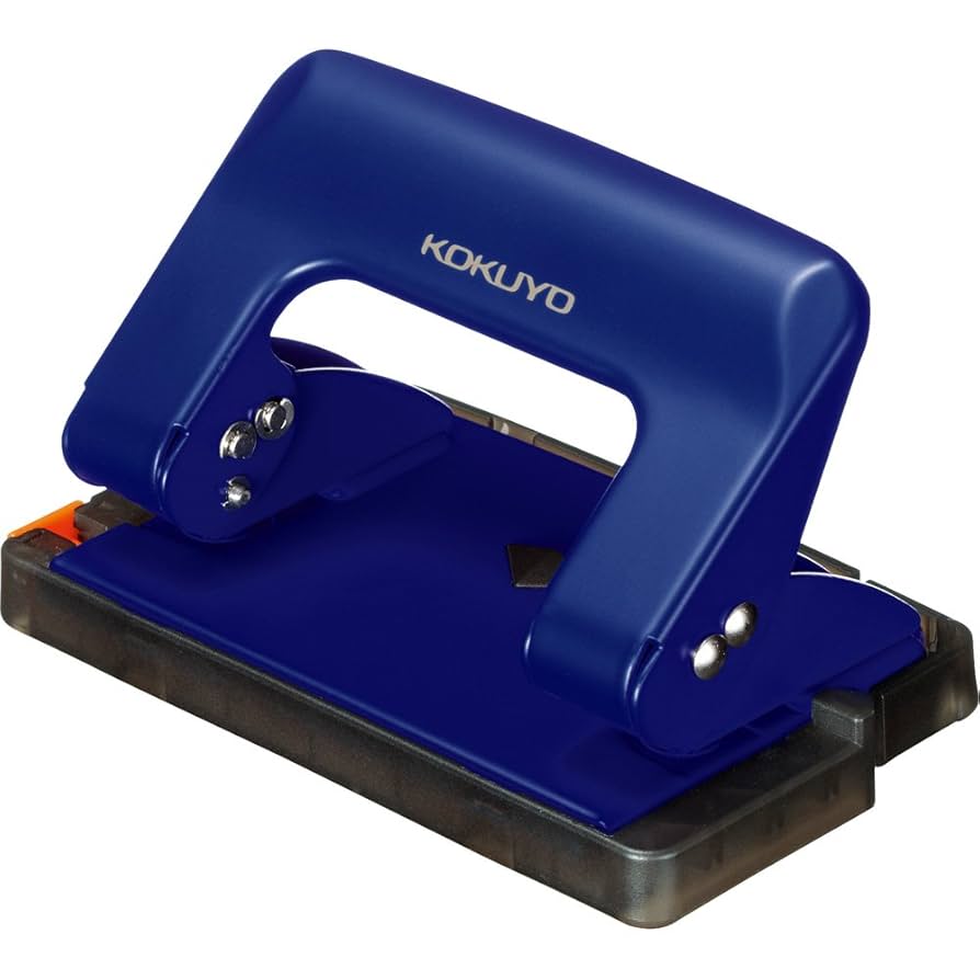 Amazon.com: Kokuyo 2-Hole Punch, Rakuake Handy Type, 17