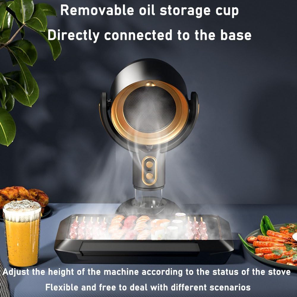 Purificatore Smoke Away, Ventilatore alto per fumare, Akafinds The HighFan, Ventilatore purificatore Smoke Away, Purificatore Smokeaway, Cappa aspirante da cucina portatile(oroi)