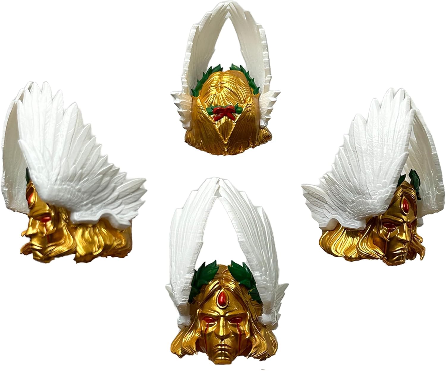 TOYVERSE Helmet Part 02, Sanguinius Accessories, PVC Soft Rubber Model Accessories, Applicable to JOYTOY Products, Ages 15 and Above - Image 2