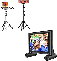 Vista 1 de Amada - Soporte de trípode para proyector y pantalla inflable para exteriores