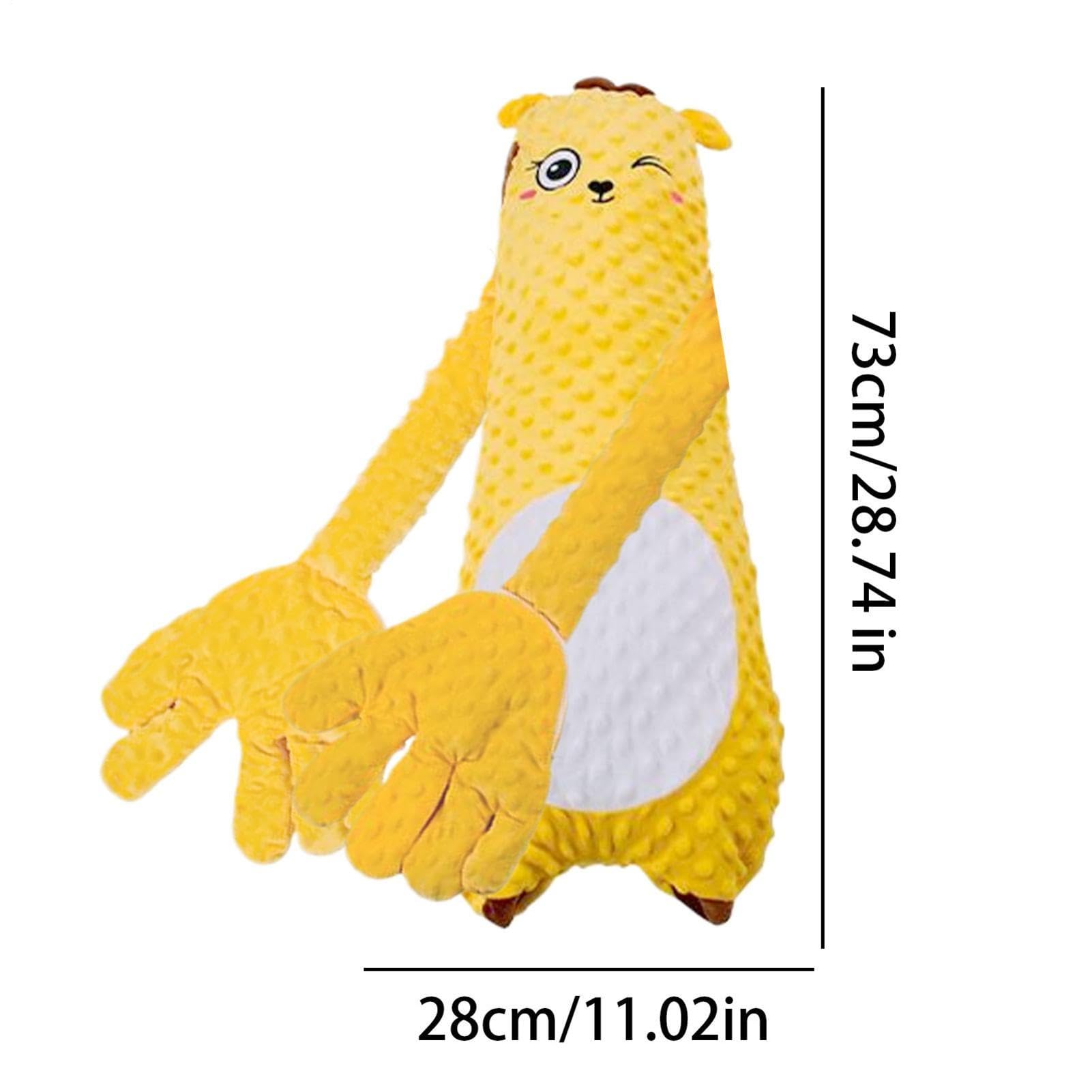 Baby-Kissen, Sanfte Wärmekompresse, Komfort: 73 X 28 X 15 Cm, Intelligente Babybett-Schnuller Mit Heißkompresse In Giraffenform, Elektrisches Plüschkissen Mit Klatschender Handfläche, Multi-Mode-Beruh