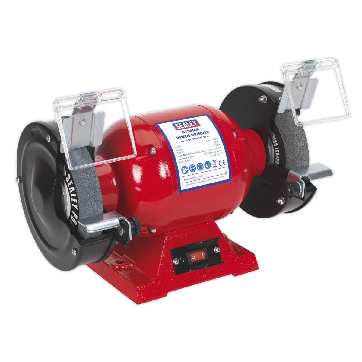 Sealey Bg150Xl/96 Bench Grinder 150Mm 370W/230V