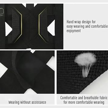 Fitness Posture Corrector Training Straps, Fitness Heavy Shoulder Straps, Open Shoulder Assist Straps Shoulders for Weight Training, Chest Straight, Bench Presses, Shoulder Training