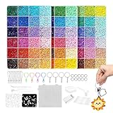 Sdtgrtht Perlenset zum Schmelzen | Handgemachtes Bastelzubehör – Set mit Fusionsperlen – für Jugendliche und Erwachsene – Urlaubsprojekte, Familienaktivitäten, Spiel