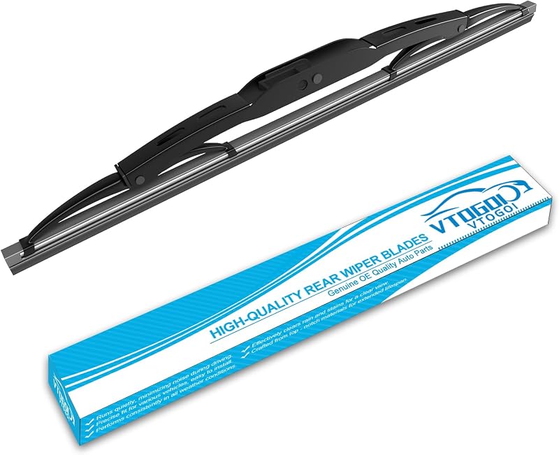 Palheta do limpador traseiro VTOGOI para Dodge Grand Caravan, Chrysler Town & Country e PT Cruiser – 40,64 cm