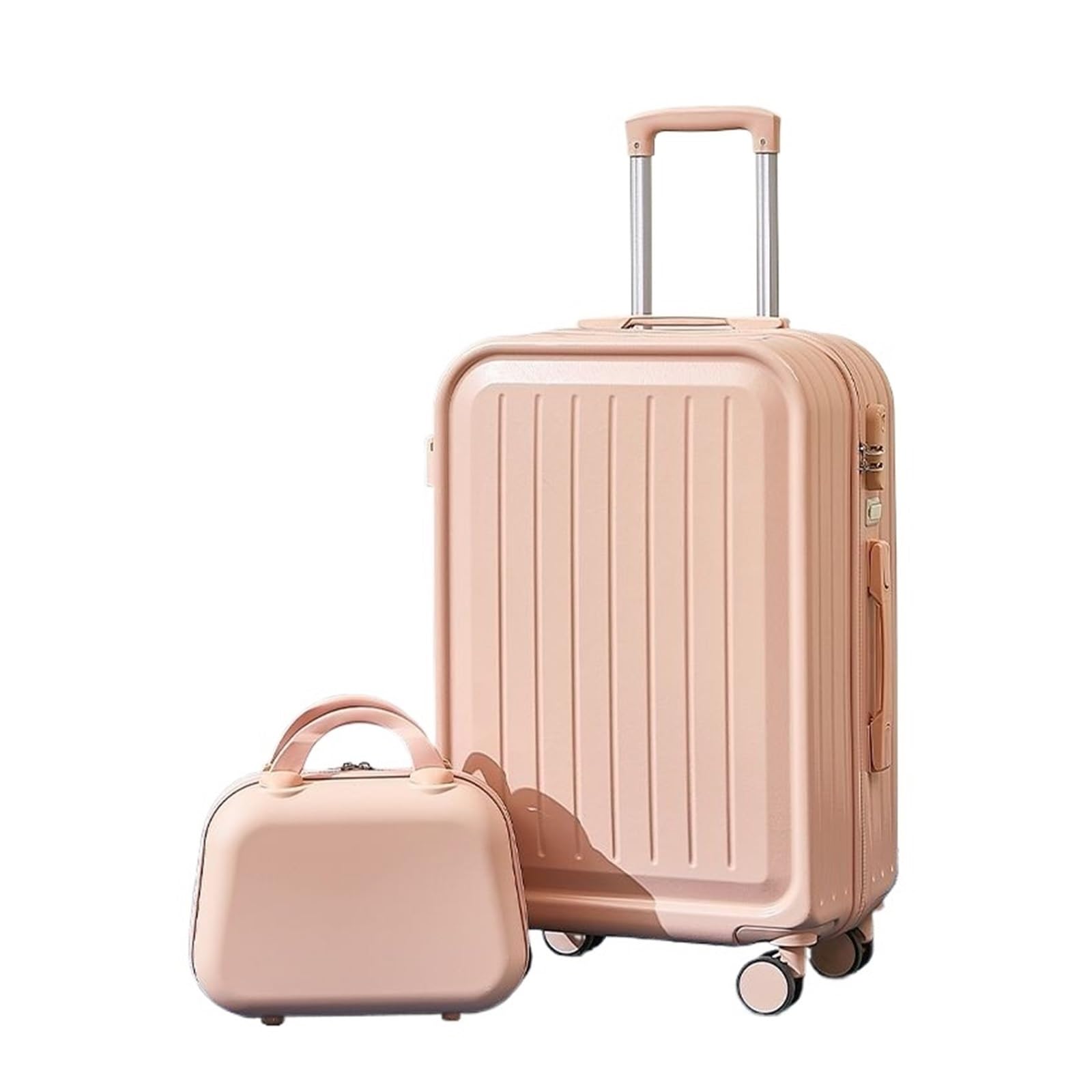 Walizka na kółkach, Kombinowany damski wózek o dużej pojemności. Mocny i trwały bagaż podróżny dla studentów. Pudełko na hasła(Regular Style 03,24inch)