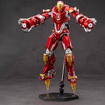 Amazon.com: testbrands ZD Toys 1/10 Scale Iron Man MK35 Red