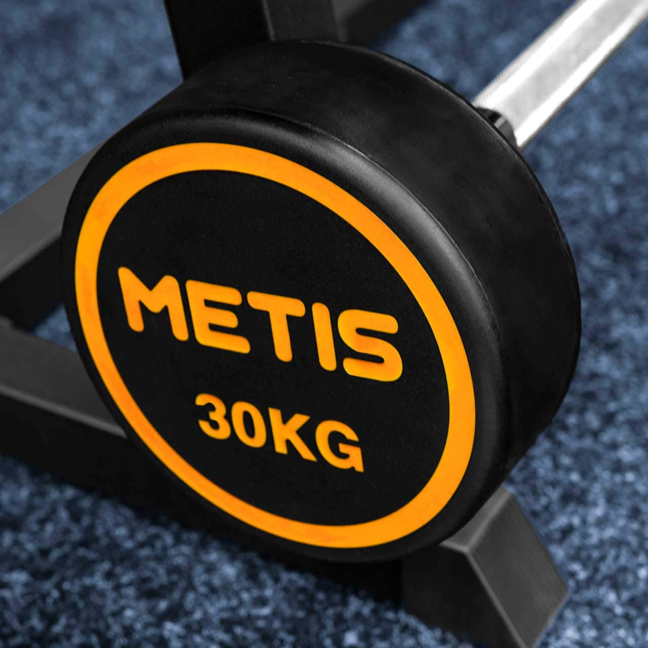 METIS Barras de Musculación con Pesas | Entrenamiento Fitness en Casa | Variedad de KGs | Ejercicio Intenso