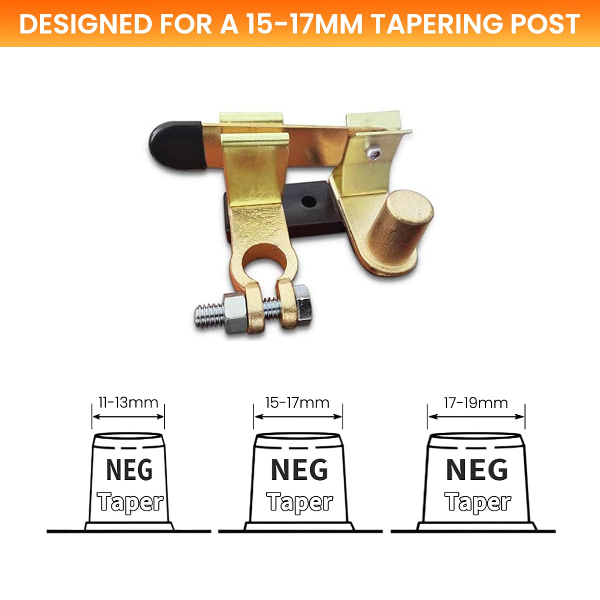 STHIRA® Car Battery Battery Cut Off Switch Heavy-Duty Disconnect Switch Universal Terminal Kill for Cars,Trucks,Easy Install Reliable Anti-Theft & Safety Device - Image 7 thumbnail