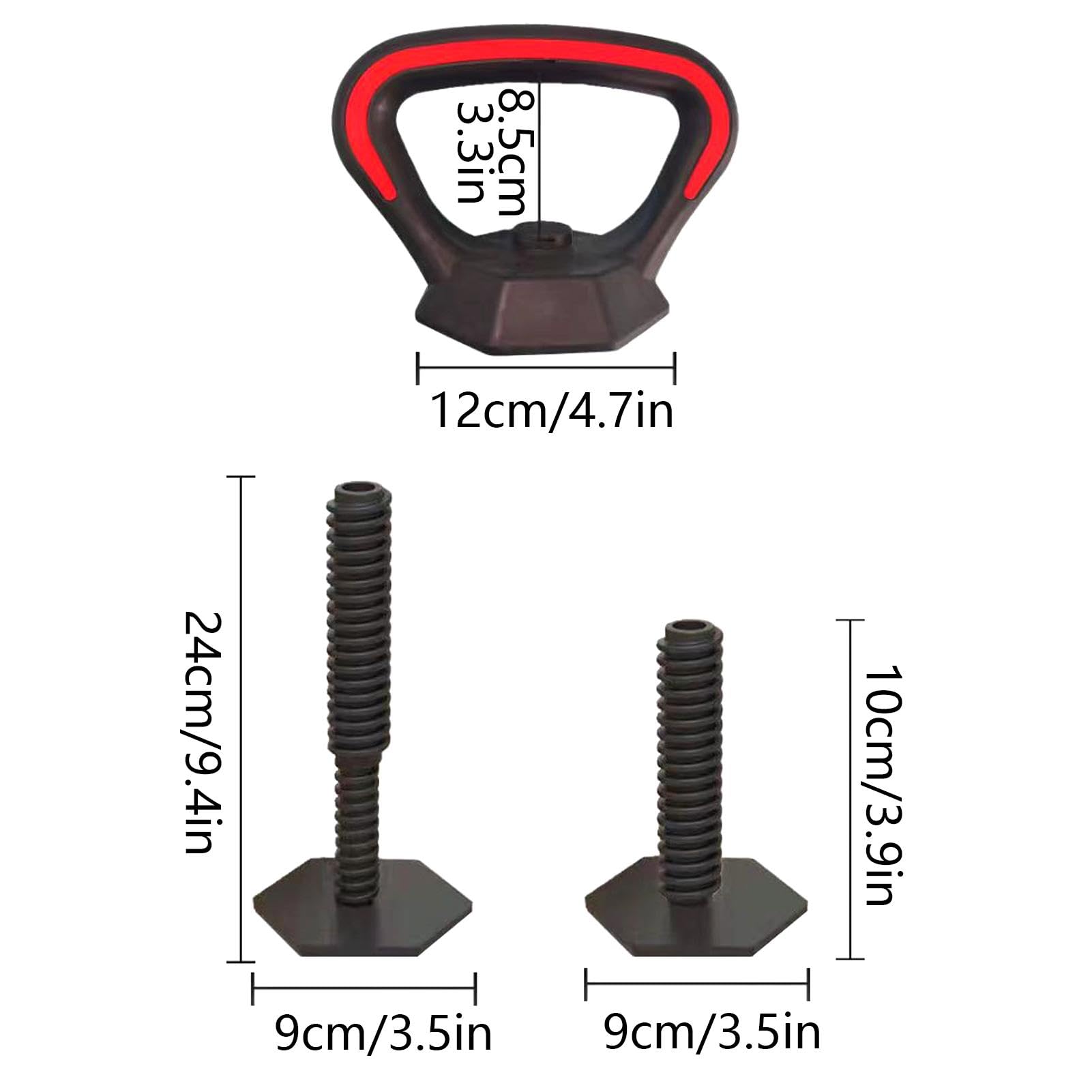 Amazon | ダンベルからケトルベルへのコンバーター、 ポットベル