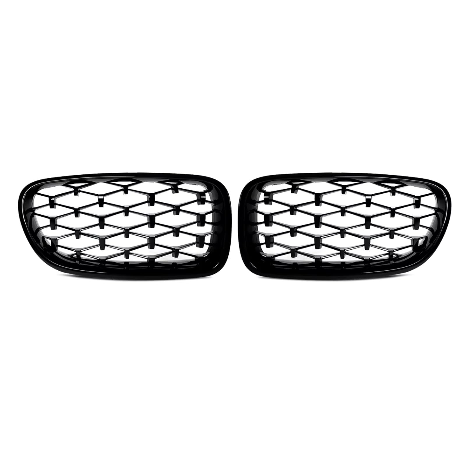Griglia Anteriore Auto Per Per Serie 5 F10 F11 | Griglia del rene del paraurti anteriore Griglie racing stile diamante Griglia del radiatore Griglia Anteriore Doppio