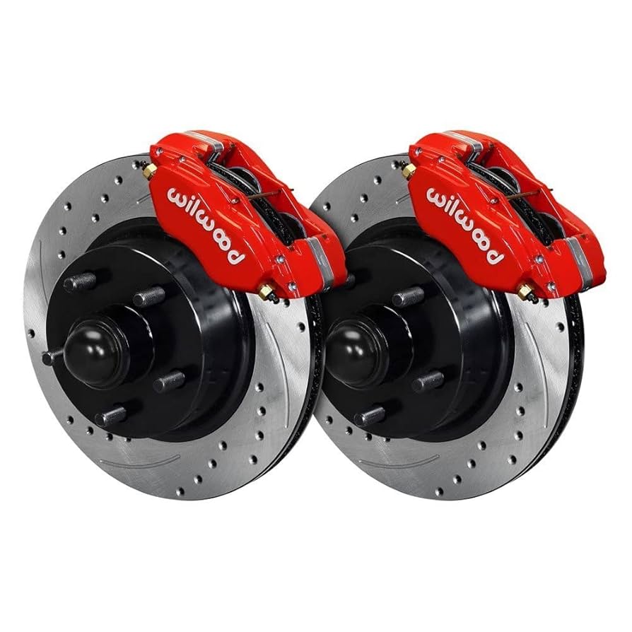 Amazon.com: Wilwood Front Disc Brake Kit Blk 65-59 Mustang