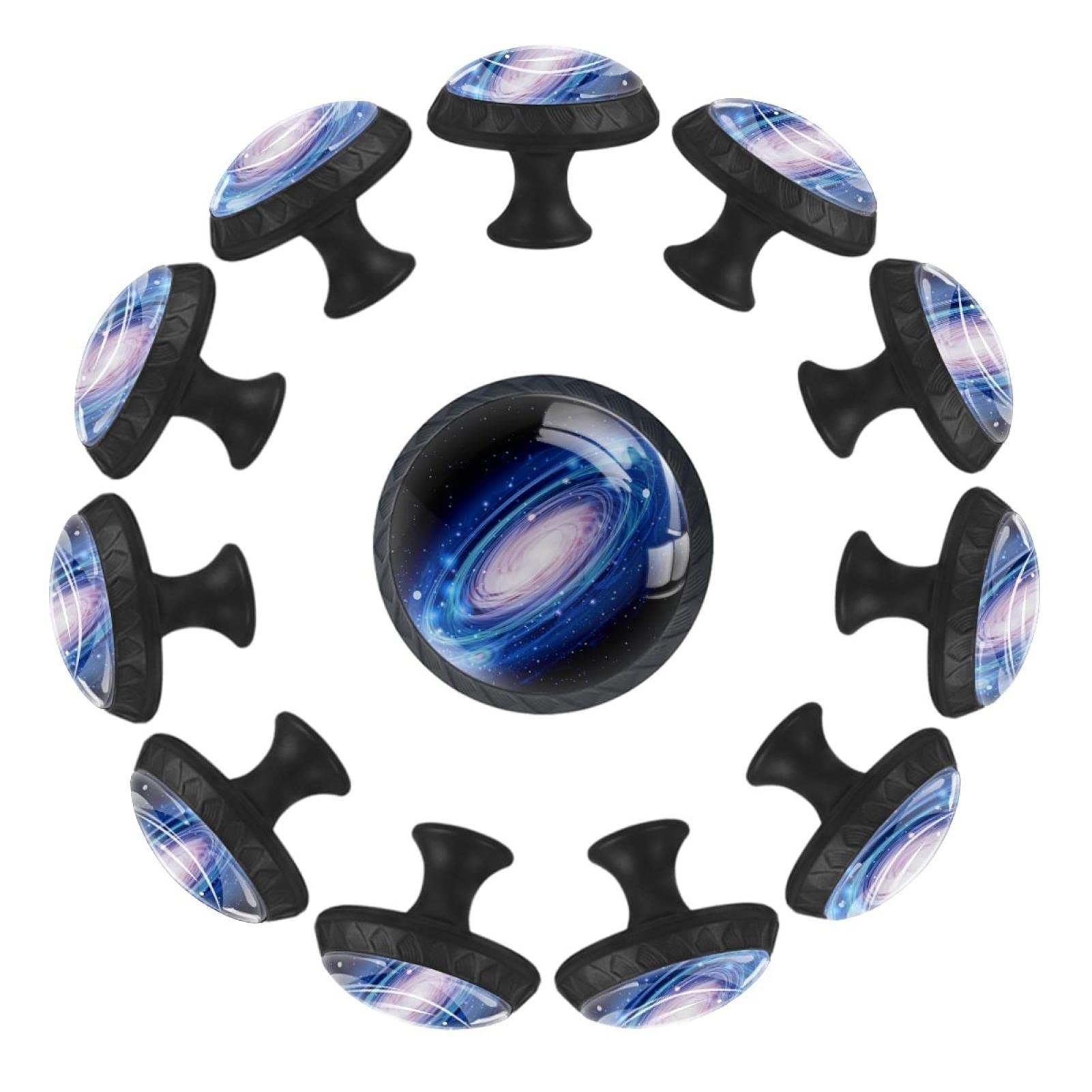 Boutons de tiroir lumineux andromede pour illuminer les reves des enfants lot de 12