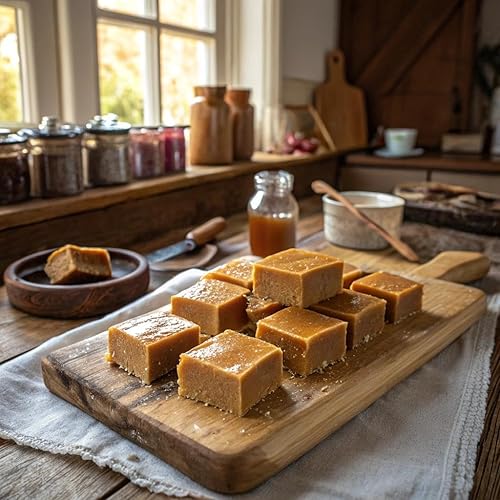 Miniatura 70 de Valley Fudge, mantequilla de maní, dulce de azúcar artesanal fresco, mantequilla real, caramelo gourmet, paquete de media libra