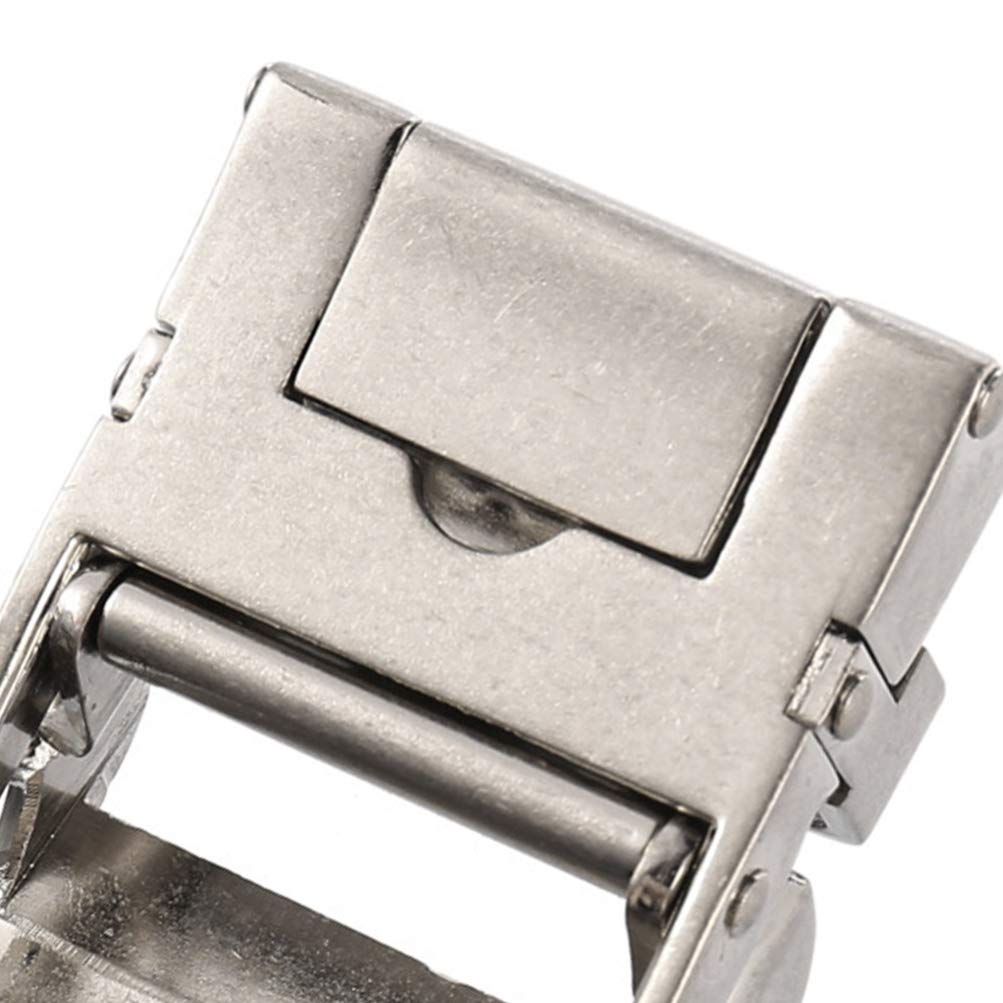 EXCEART 2pezzi Fibbia per Cintura in Lega Fibbia per Cintura Automatica per Cricchetto in Pelle Fibbie per Cinture da Uomo