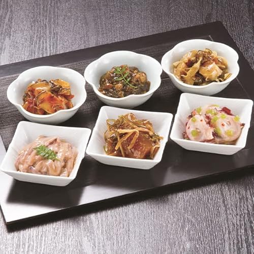 北海道6種の生珍味を詰め合わせギフト「布目 伝心」たこわさび、イカの塩辛、数の子松前など6種類・お中元・敬老の日