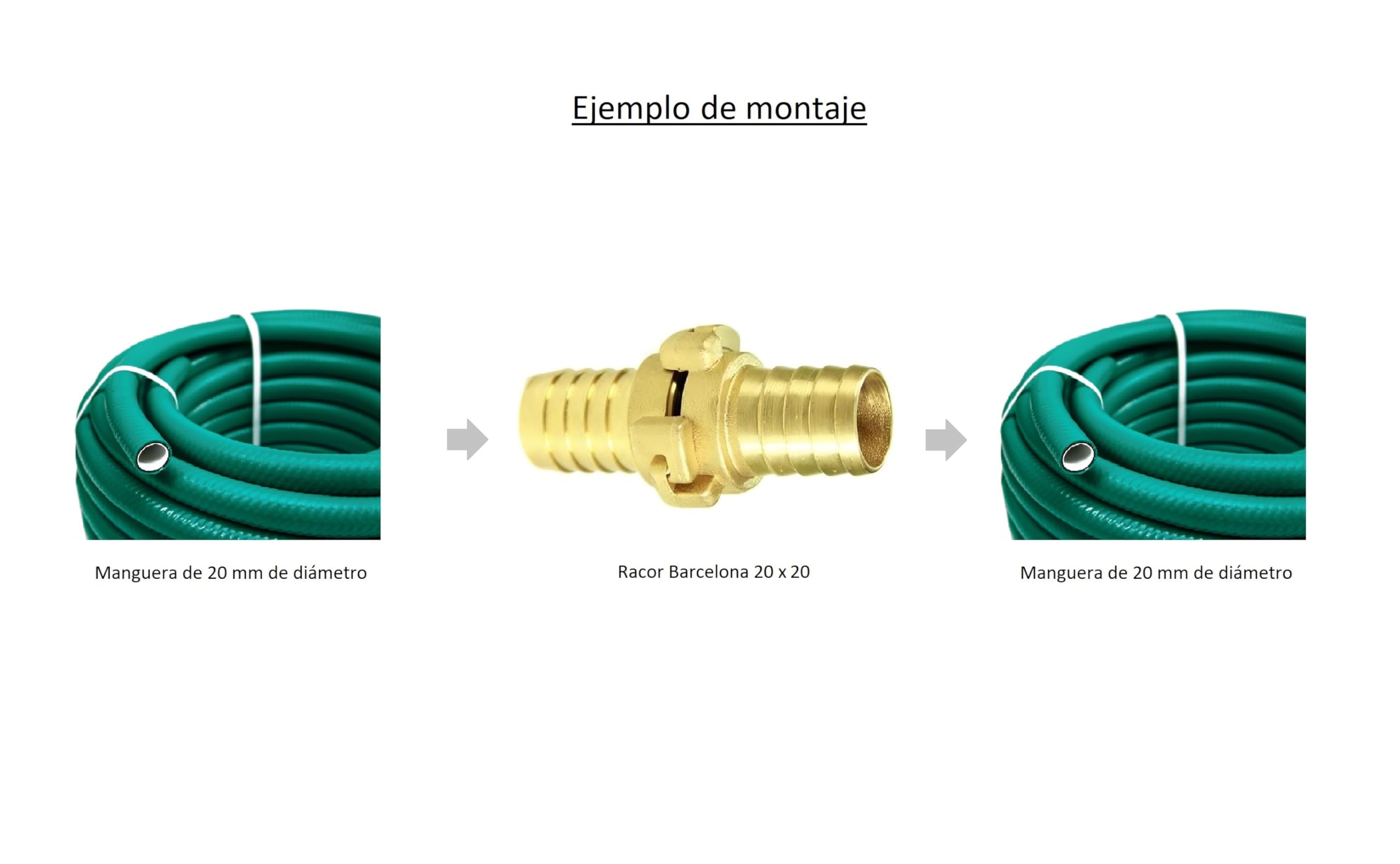 Raccordo Barcelona In Ottone Per Tubi - Maschio-tubo, Diametro 25 Mm, Filettatura 3/4" - Per Impianti Idraulici E Irrigazione - Foto 7