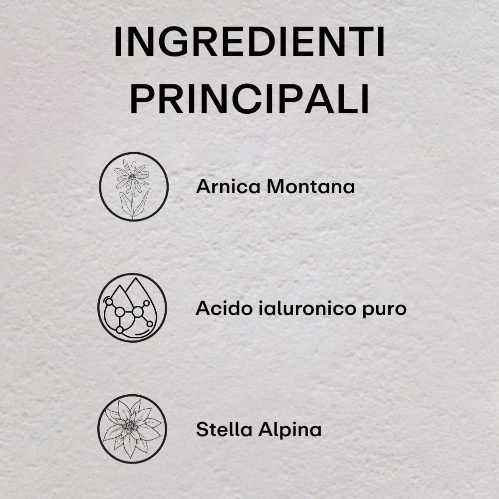 FD Dolomites Intensive Serum, Gocce di Acido Ialuronico puro al 100%, Siero filler ad azione immediata. Il Lifting che cancella gli Anni anche dal Contorno Occhi. Senza profumo. 30ml