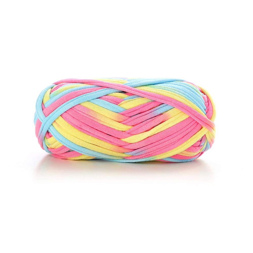 FAU Yarn T-Shirt Yarn, Trapilho, Zpagetti Yarn, 100g, Polyester, Multicolor