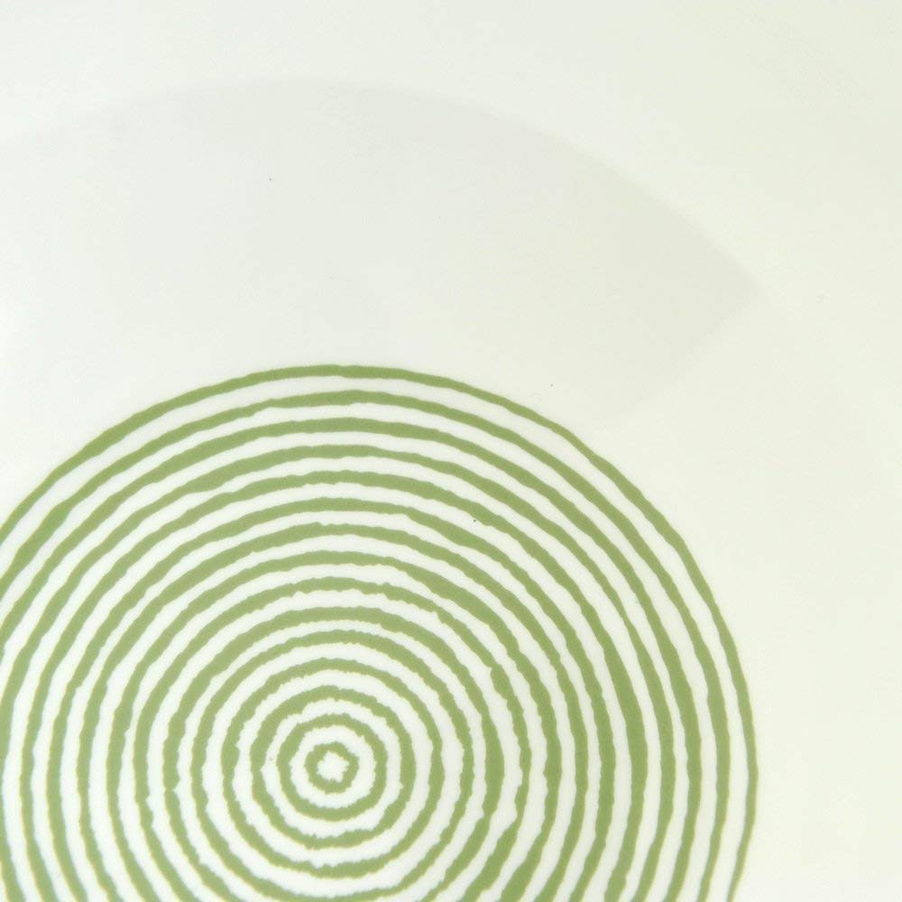 A di Alessi AGV31/2 Assiette Creuse Céramique Blanc 22,00 x 22,00 x 23,00 cm