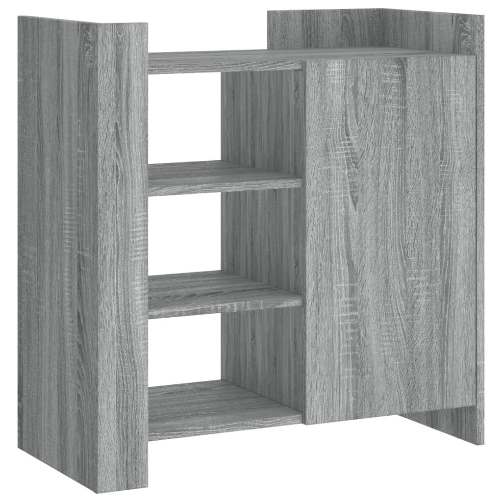 Credenza grigio Sonoma, 73,5 x 35 x 75 cm, in legno