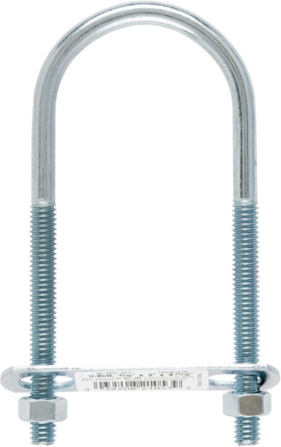 ACE Bolt U 5/16X2X4.69 by Hampton MfrPartNo 02-3451-317