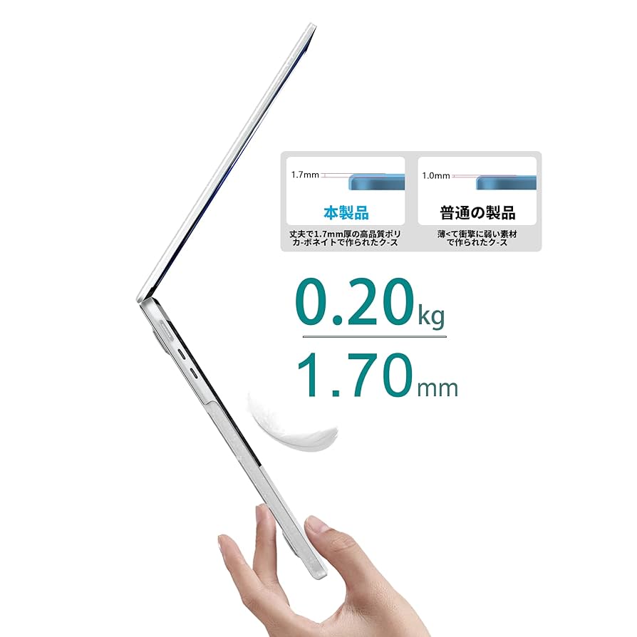 Amazon.co.jp: 【M4/M3/M2 チップ搭載 キラキラ星 透明 特別版