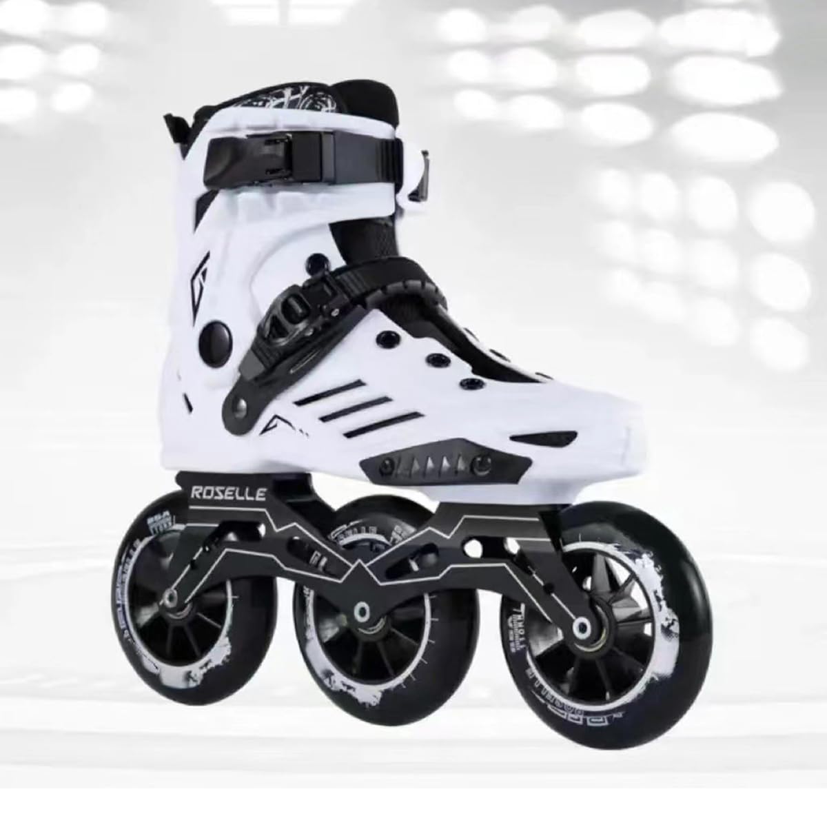 Rollers avec roues de 110 mm pour homme et femme - Bottes de roller haute performance pour adultes et adolescents